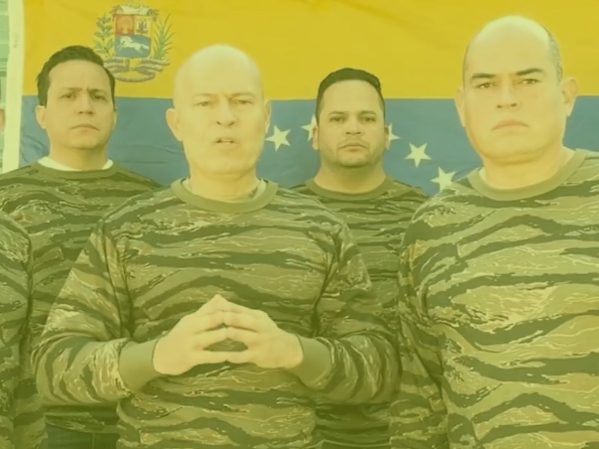 Militares venezolanos