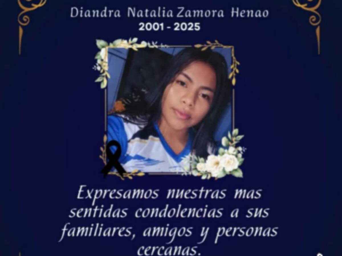 Natalia Zamora, lideresa asesinada